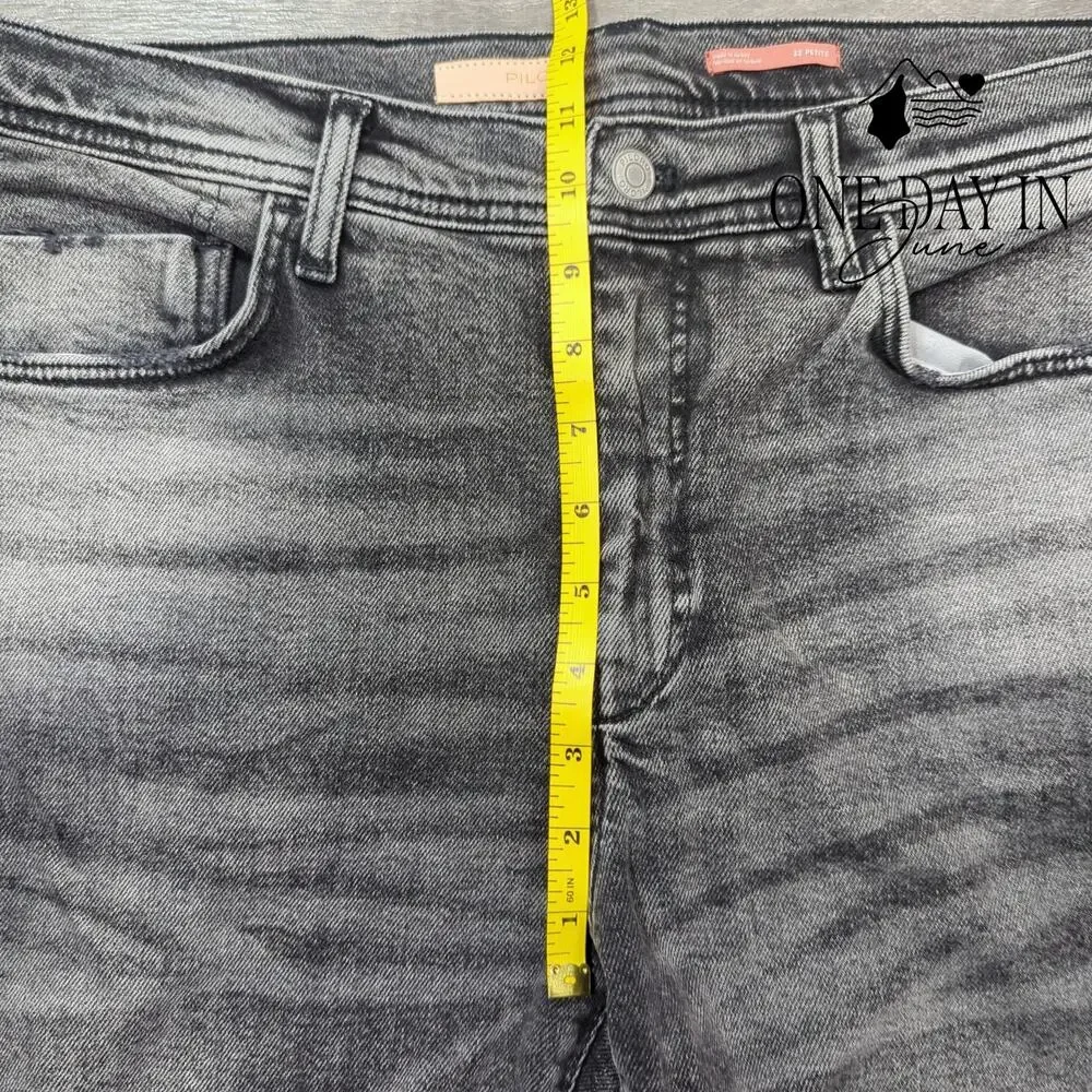 Pilcro and the Letterpress Slim Boyfriend Jeans Size 14P (32P) - Picture 5 of 8